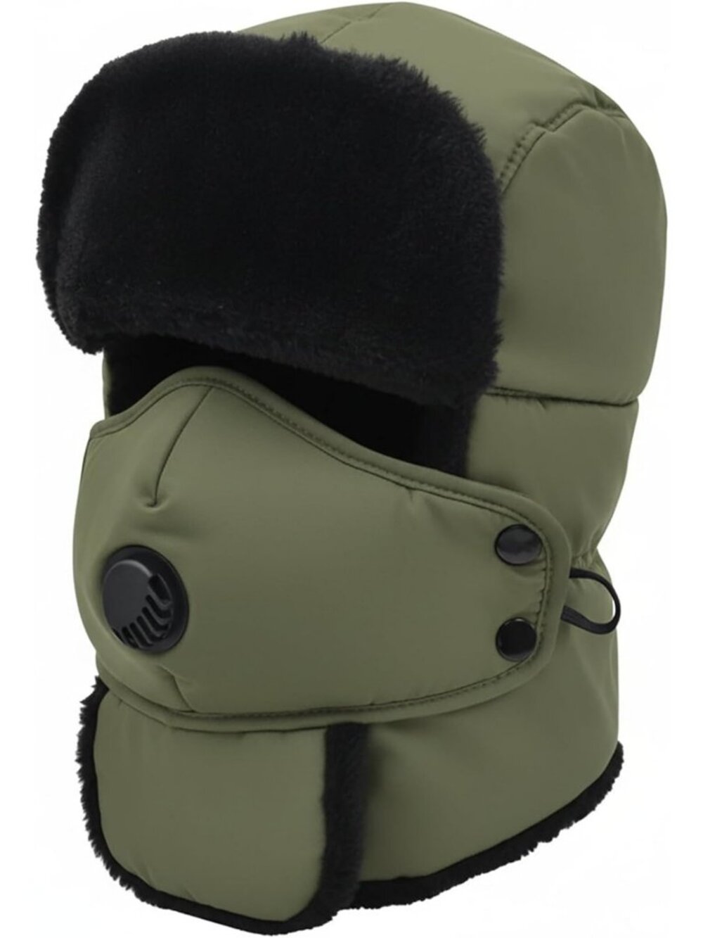 Cozy Winter Trapper Hat for Men & Women, Fur Ear Flap Ushanka for Cold Weather